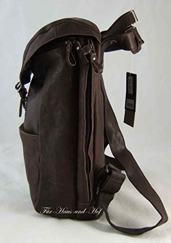 Harold’s Rucksack 42 x 30 x 12 cm Rind-Leder 15 Zoll Laptopfach Laptoprucksack 258102 - 2