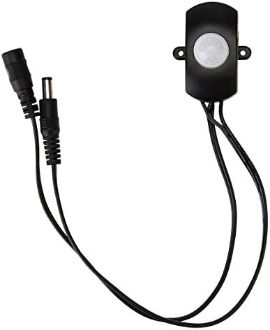 RcStarry(TM) 5V-24V PIR Motion Activated Sensor Switch for Led String Lights