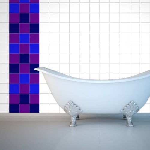 Wandkings Fliesenaufkleber – 5 x 25 cm, 20 Stück für Fliesen in Badezimmer, Küche & mehr - 4