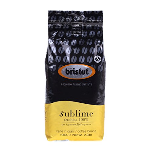 Bristot Kaffee Espresso - Sublime 100% Arabica, 1000g Bohnen
