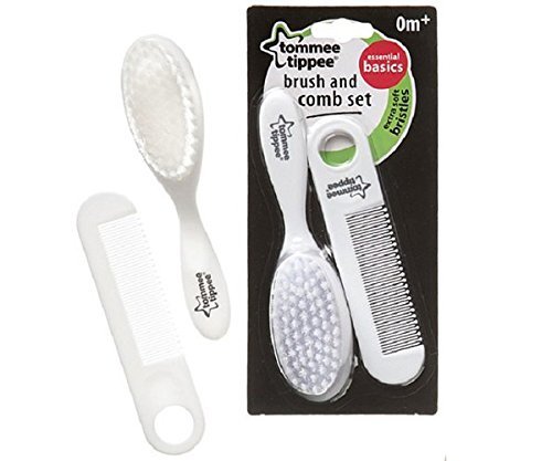 2 X Tommee Tippee Essential Basics Brush and Comb Set