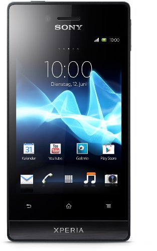 Sony Xperia Miro Smartphone Bluetooth Wi-Fi Android 2 Go Noir