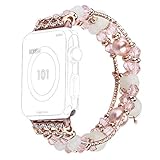 Beisoug Handmade Night Luminous Armband für Apple Watch 42mm / 44mm Serie 4 3 2 1