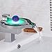Produktbild Gyy-tap LED-Licht Badezimmer Waschtischarmatur, LED-Wasserhahn mit Temperatursensor Wasserkraft Wasserfall Waschbecken Wasserhahn Waschtischarmatur Mischbatterie Messing Fittin