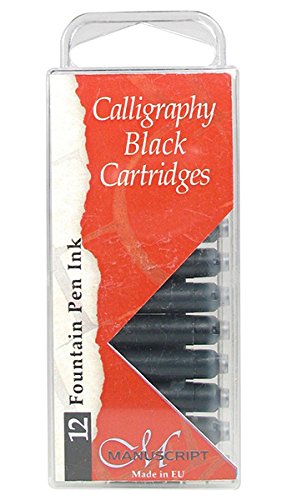 Book's Cover ofManuscrit calligraphie cartouche 12Pkgnoir
