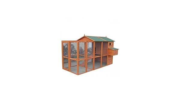 Poulailler Gaulois II plus parc additionnel : Amazon.fr: Commerce 