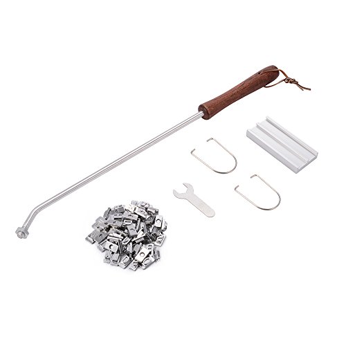 XCSOURCE® BBQ Fleisch Branding Eisen Barbecue Grill Branding Fleisch Steak Burger Werkzeuge mit 55stk Wechselbare Alphabet HS857 - 3