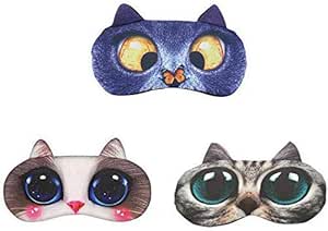 Masque De Sommeil Mignon Pour Les Yeux Pour Dormir Drole Chat Chien Carlin Masque De Dessin Anime Housse Douce Rembourree Pour Se Reposer Et Se Detendre Pour Homme Et Femme Amazon Fr Hygiasne Et Soins Du Corps