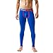 Produktbild Geili Unterhose Herren Lang Einfarbige Slim Fit Kompression Leggings Unterwäsche Strumpfhose Stretch Atmungsaktive Baumwolle Gym Fitness Trainingshose Yogahosen Sporthose für Männer
