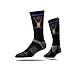 Produktbild Strideline NBA Los Angeles Lakers Lebron James White Action Premium Athletic Crew Socks, Schwarz, Einheitsgröße