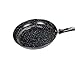 Produktbild Flacher Boden Antihaft-Bratpfanne Thick Smoke-Proof Multi-Funktion 26Cm Gusseisen Topf Geeignet Für Induktionsherd, Gasherd, Halogen-Ofen, Schwarz,B