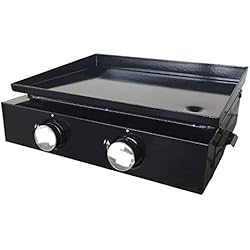 Happy Garden Plancha au gaz MÉRIDA 2 brûleurs 4 KW