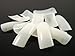 100 Natural False Fake Nails Nail Tips French Acrylic FREE GLUE