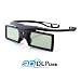 Produktbild Cinemax - 2x 3D Brille DLP-Link - Kompatibel nur mit 3D DLP-Projektoren - Technologie "Triple Flash-144Hz" reduzieren Überanstrengung der Augen