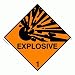Produktbild Viking Schilder ln634-s10-mg Explosive-Zeichen, 1 mm flexibel magnetisch, 100 mm x 100 mm