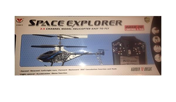 space explorer 3.5 channel model helicopter easy to fly