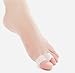Ewin24 2 Pairs Revolutionary New Designed Stable 2 Holes Toe Separator Corrector Protect Bunion Straightener Hallux Valgus