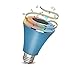 Produktbild E27 Bluetooth LED Glühlampe Lautsprecher mit App-Steuerung und dimmbare RGB LED für Entspannten Musikgenuß kompatibel mit iPhone und Android Smartphones in 5 Farben (Blau)