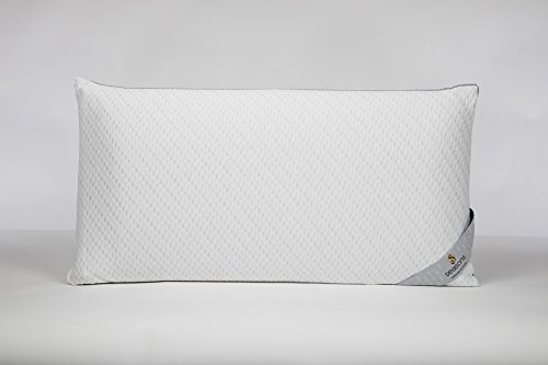 SEASONS CAMAPOLIS.Almohada Viscoelástica Carbono Activo 75cm Perforado Transpirable Malla 3D ¡Reduce Sudor!.