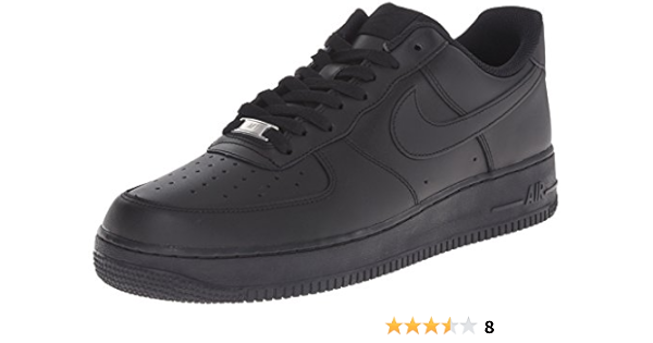 Nike Air Force 1 Men's Sneakers Black/Black 315122-001 (11.5 D(M) US): Buy  Online at Low Prices in India - Amazon.in