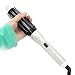 Professional Hot Brush All-in-One Styler from AsaVea®- Ceramic Hair Ultimate Detangling, Curling, Styling and Straightening Heat Tool for Easy Hairstyling with LCD Display and Precise Temperature Control - Buy Now to Get the Perfect 'Do' Today (white)