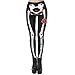 Produktbild R-Cors Leggings Hohe Taille Damen Sport Yoga Hosen Bauch-Steuer Workout Lauf Fitness Jogginghose - Halloween Druck Enge Passform Leggings Yogahosen