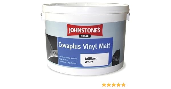 Johnstones Trade Covaplus Vinyl Matt Emulsion Magnolia 10 Litre Misc Amazon Co Uk Diy Tools