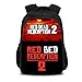 Produktbild StageOnline Spiel Kindergarten Grundschule Doppelschicht Tasche Redemption Rucksack Red Dead Rucksack, Redemption Rucksack Red Dead Rucksack für Jungen/Mädchen / Reisen/Camping oder andere Orte