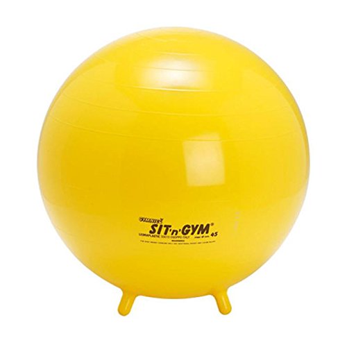 Ledraplastic-Gymnic 8945 Sit n Gym 18 Inch - Yellow by Ledraplastic-Gymnic