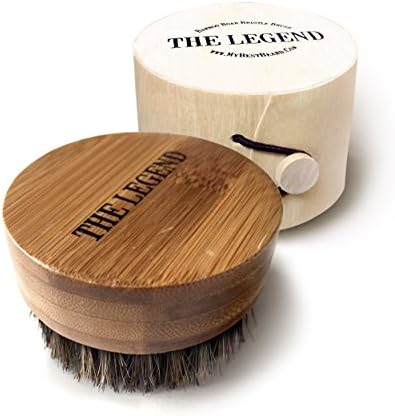 Beard Oil Brush For Men - Soft Boar Bristle Kit By My Best Beard
