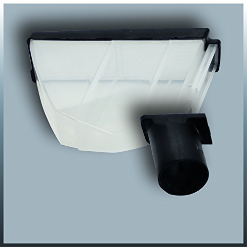 Einhell Bandschleifer TE-BS 8540 E (850 W, 75×140 mm, Bandlauf mit Feinjustierung, variable Bandgeschwindigkeit, Staubfangbox und Absaugadapter, Schleifband P80) - 7