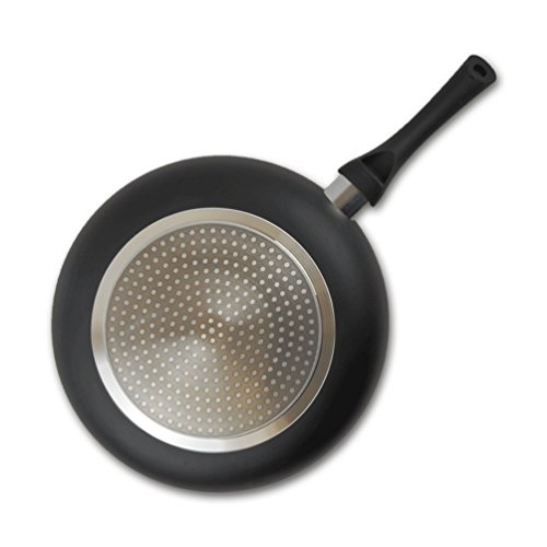 Aluminiumpfanne 2-fach beschichtet Ø28 cm, antihaft Pfanne mit Wärmeleitboden - 6