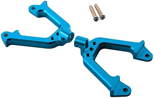 Yiguo SCX10 Upgrade Parts RC Aluminum Front Shock Tower for 1:10 Rock Crawler Blue Set of 2