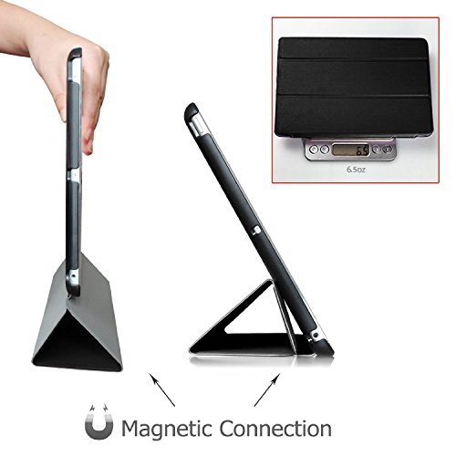 Fintie Apple iPad 2/3/4 Hülle Case – Ultra Slim Superleicht Schutzhülle Smart Shell Cover Tasche Etui mit Auto Schlaf / Wach und Standfunktion für Apple iPad 2 / iPad 3 / iPad 4 Retina, Rot - 4