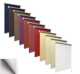 Rollolänge: 210cm - ideal für Türen- Stoffmaß ist ca. 1,5 cm schmaler als Bestellbreite