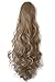 PRETTYSHOP 22" Hair Piece Pony Tail Extension Draw String Wavy Curled Nature Looking Heat-Resisting Variation