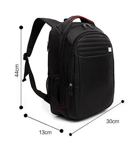 Notebook-Rucksack für (13 / 14 Zoll) Notebook- Schwarz - 4