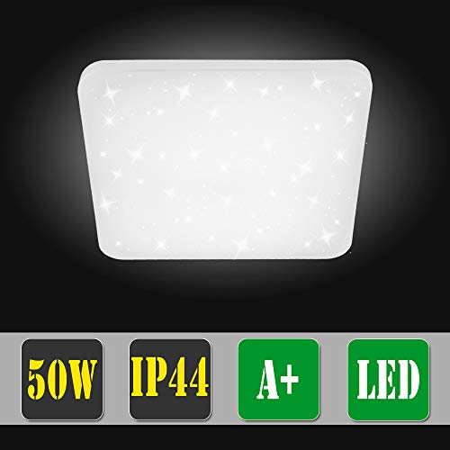 Preisvergleich Produktbild 50W LED Deckenleuchte Kaltweiß Platz Starlight Effekt Deckenlampe Kinderzimmer Schlafzimmer Sternen Himmel