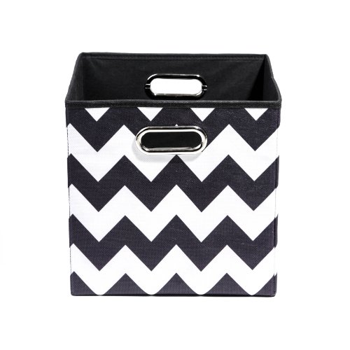 Modern Littles Folding Storage Bin (Bold Chevron)