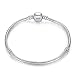 Produktbild truecharms Love verstellbarer Armreif, versilbert PA1104-23cm