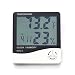 Produktbild Lyanther Multifunktions - Thermometer LCD - Thermometer Temperaturmesser Hygrometer Wetterstation Wecker