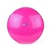 Produktbild Balancekissen, aufblasbar von GoFLX – (Rosa) Gleichgewichtskissen Ballsitzkissen Noppenkissen Sitzballkissen Luftkissen für Übungen mit Pumpe [1 Jahr Garantie]