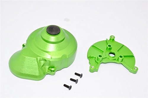 Axial Wraith & Wraith Spawn Aluminum Transmission Spur Gear Case – 2-Piece Upgrade Set In Blue - View #3