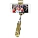 Produktbild OKCS® Selfie Stick mit LED Licht für iPhone und andere Smartphones - Selfie - Stange für iPhone, HTC, LG, Nokia, Sony, Samsung, Huawei, etc. - in Gold