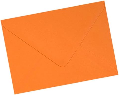 Mayfair Crafts - 50 x A6 C6 Spanish Orange Premium Envelopes