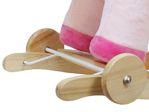 Dunjo® Schaukeltier mit Sitz, Rollen, Soundmodul, 66306-2 - 3