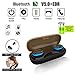 Produktbild Jamicy® Bluetooth Kopfhörer in Ear, 15 Stunden Kabellos Kopfhörer mit Mikrofon, Stereo Wireless Earbuds, Wireless Kopfhörer Sport IPX7 Wasserdicht Mit 1800mAh Ladebox