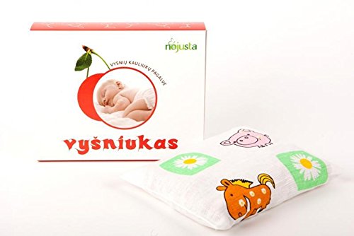 100 % natural Thermal CHERRY pit STONE square PILLOW hot cold therapy pillow for kids