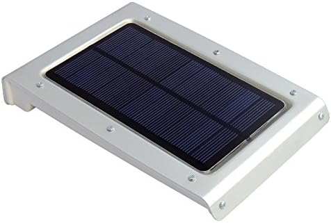 Solar Wall Light Lights Motion Sensor Security Light Solar Powered Lamps Outdoor Aluminum Lights for Garden, Fence, Patio, Yard, Walkway, Driveway, Outside Wall, Waterproof ,3 Intelligient Modes, 46 LED