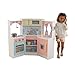 Produktbild KidKraft 53368 Deluxe Corner Spielküche weiß aus Holz für Kinder mit EZ Kraft Assembly™